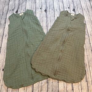 2 Mushie Organic Cotton Sleep Sacks